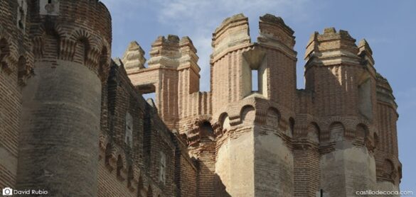 Torre del castillo de Coca, Segovia