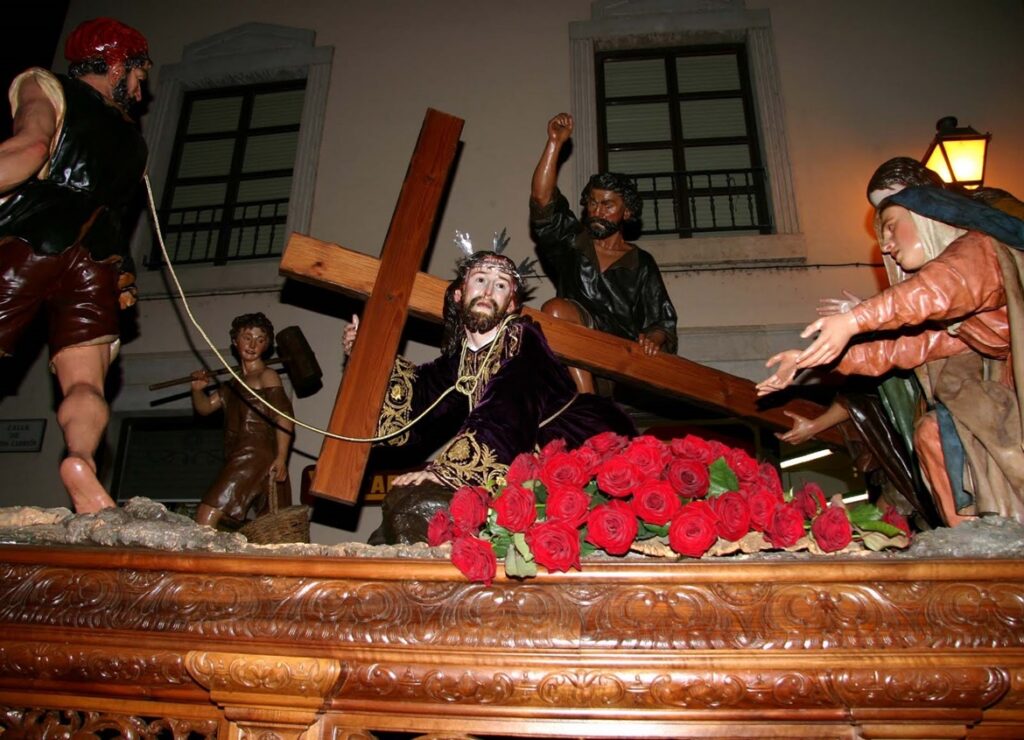 La caída, paso de la Semana Santa zamorana de Ramón Álvarez