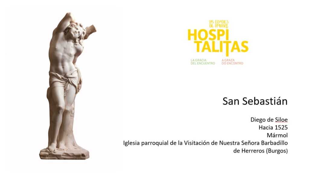 San Sebastián, de Diego de Siloé, pieza que se podrá ver en Villafranca del Bierzo en Hospitalitas
