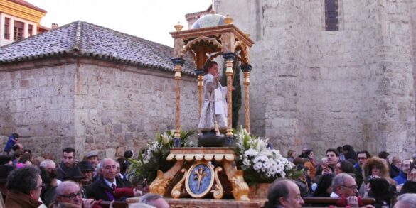 Bautizo del niño Jesús en Palencia