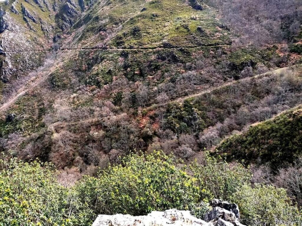 Paisaje en los alrededores de San Clemente de Valdueza