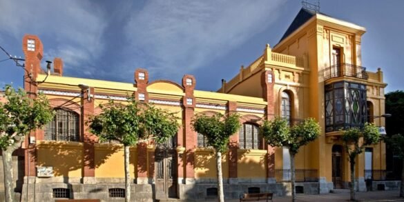 Edificio modernista del museo del Chocolate en Astorga